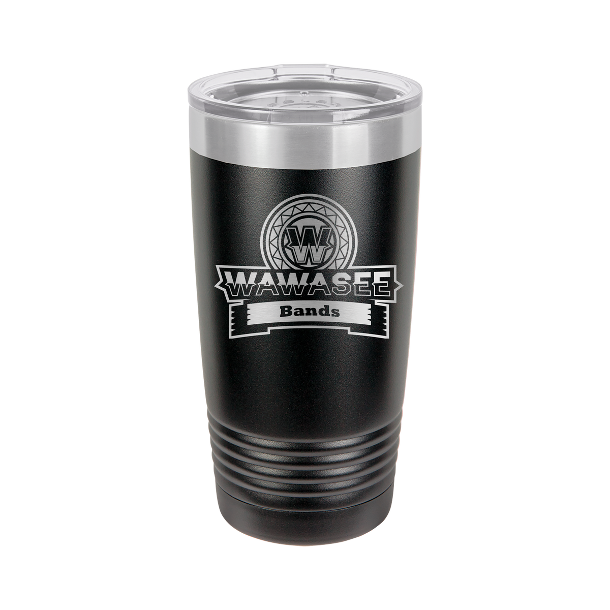 Wawasee Black 20 oz. Tumbler