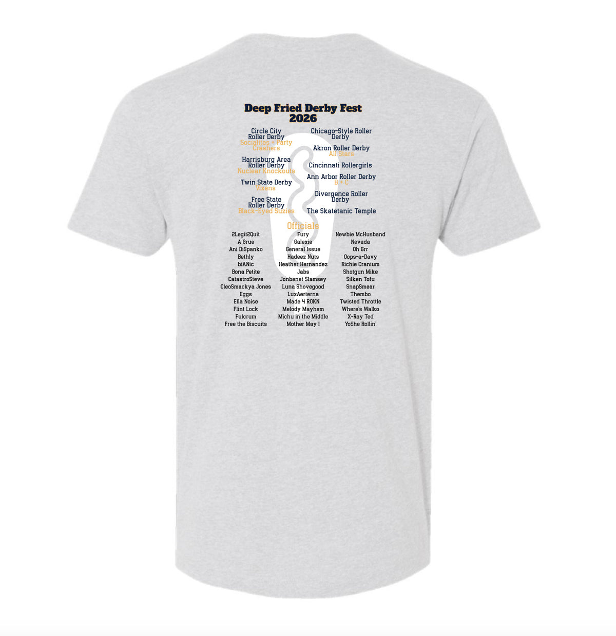 Deep Fried Derby Fest Tournament Logo Tee - preorder by 3/19