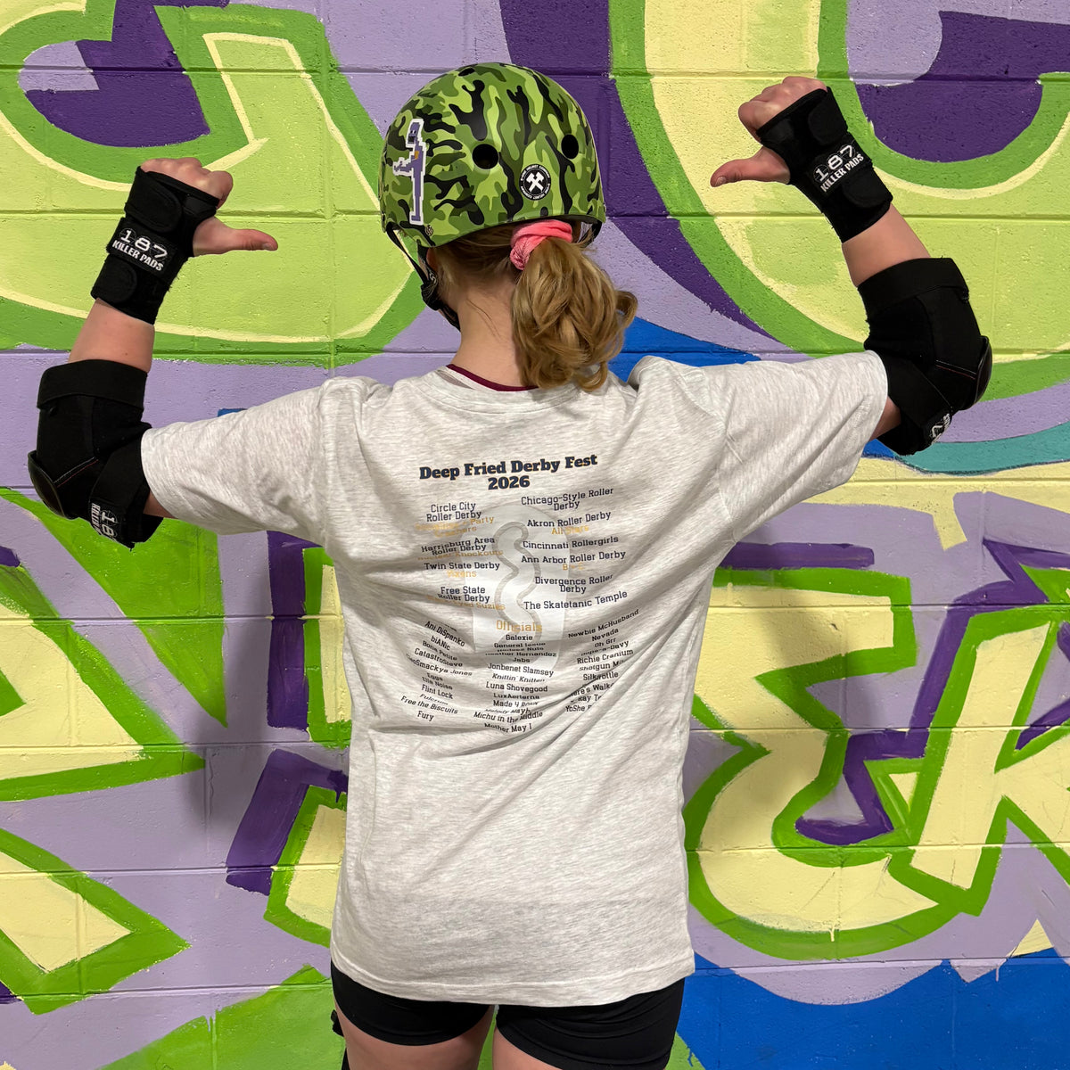 Deep Fried Derby Fest Tournament Logo Tee - preorder by 3/19