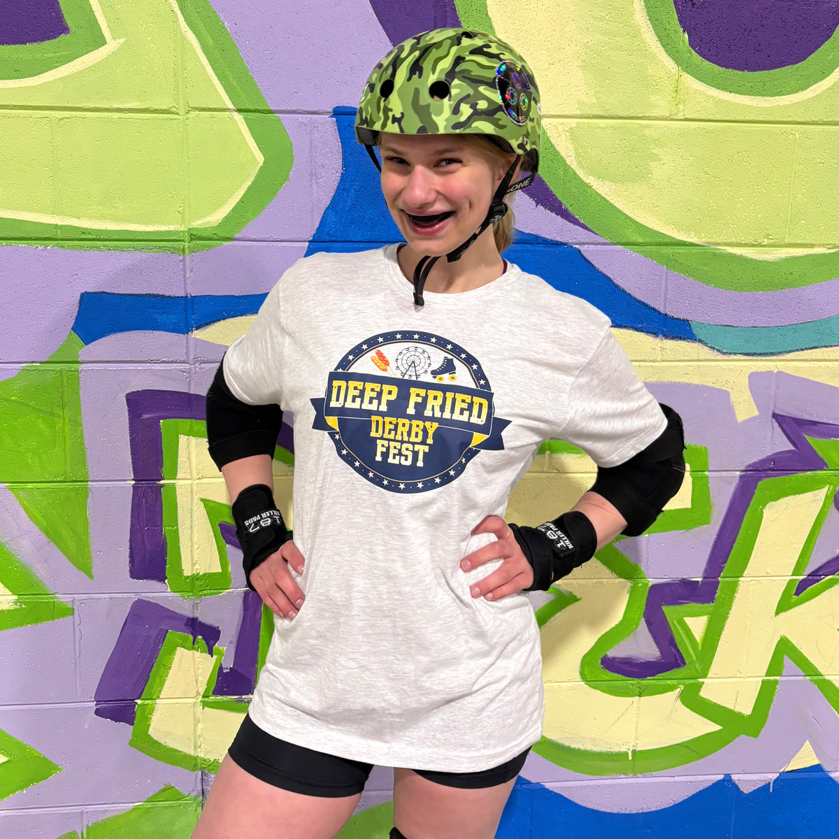 Deep Fried Derby Fest Tournament Logo Tee - preorder by 3/19