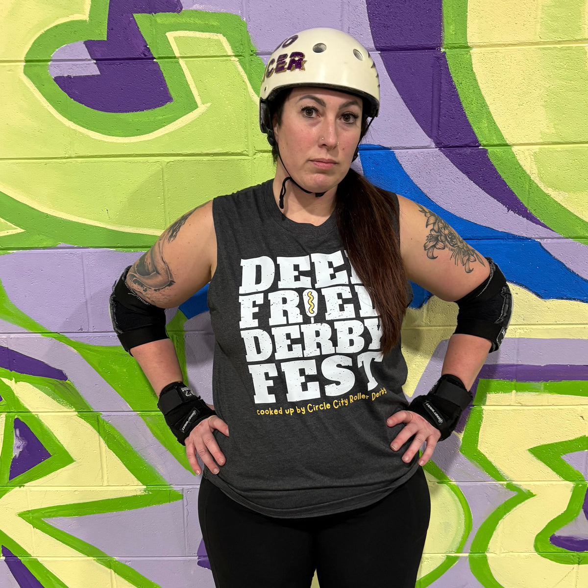 Deep Fried Derby Fest Muscle Tank