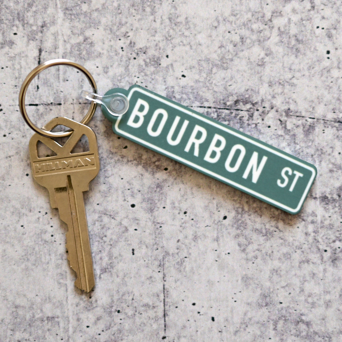 Custom Street Sign Keychain – Personalize Your Favorite Place