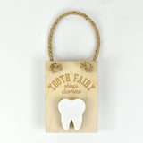 Tooth Fairy Door Hanger with Pocket