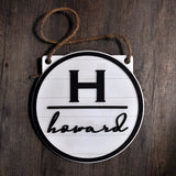 Personalized Shiplap Door Hanger