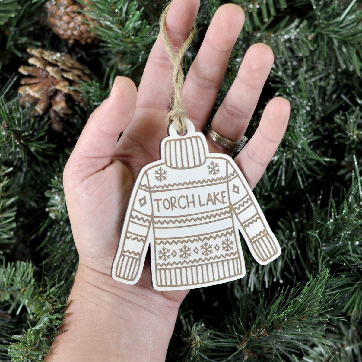 Christmas Sweater Personalized Ornament